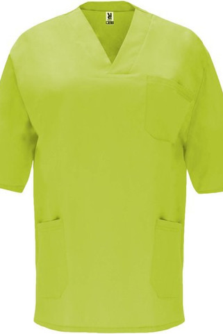 Roly WRK R9098 - Panacea lyhythihainen unisex-työpaita 160 g/m2