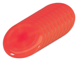 Pack mit 10 GiftRetail KC1312 - SYDNEY Outdoor Freizeit Frisbee 23 cm für Sport und Spiel