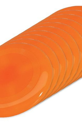 Pack of 100 GiftRetail KC1312 - SYDNEY Ultimate Outdoor SYDNEY Frisbee 23 cm