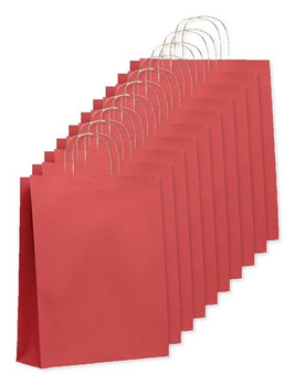 Paketti 100 kpl GiftRetail MO6174 - PAPER TONE L Suuri paperikassi