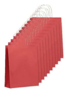 Paketti 100 kpl GiftRetail MO6173 - PAPER TONE M Keskikokoinen paperikassi