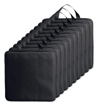 Pack of 10 GiftRetail MO8272 - ENJOW Comfortable Nonwoven Stadium Cushion with Pocket