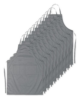 Pack of 100 GiftRetail MO8441 - FITTED KITAB Premium Adjustable Kitchen Apron with Pockets