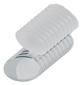 Pack de 10 GiftRetail KC2466 - MIRATE Miroir de Maquillage Compact Élégant