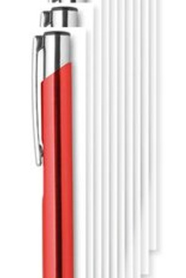 Pack of 10 GiftRetail MO8893 - BERN Elegant Aluminium Push Button Pen with Blue Ink