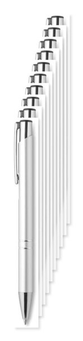 Pak van 100 GiftRetail MO8893 - BERN Balpen met drukmechanisme