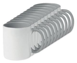 Pack de 10 GiftRetail MO8422 - SUBLIMCOLY Mug coloré