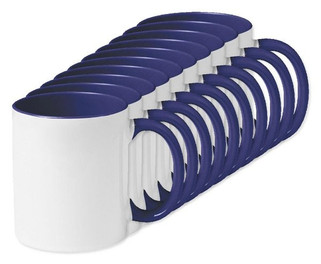 Pack de 10 GiftRetail MO8422 - SUBLIMCOLY Mug coloré