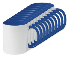 Pack da 100 GiftRetail MO8422 - SUBLIMCOLY Tazza per stampa in sublimazio