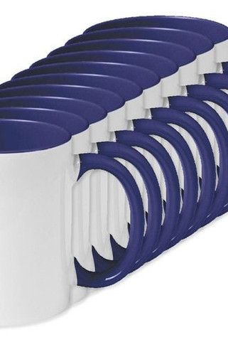 Pack mit 100 GiftRetail MO8422 - SUBLIMCOLY Kaffeebecher