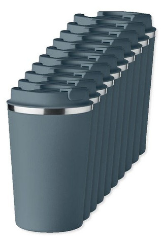 Pack of 100 GiftRetail MO6276 - BRACE Premium Double Wall Stainless Steel Tumbler 350ml