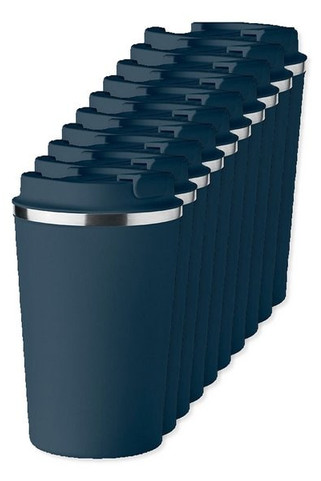 Pack of 100 GiftRetail MO6276 - BRACE Premium Double Wall Stainless Steel Tumbler 350ml