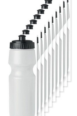 Pack of 10 GiftRetail MO8933 - SPOT SEVEN Eco-Friendly BPA free 700ml Leak-Proof Sport Bottle
