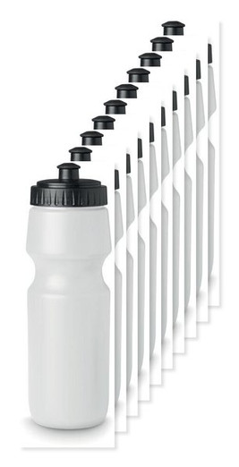 Pack of 100 GiftRetail MO8933 - SPOT SEVEN Eco-Friendly BPA free 700ml Leak-Proof Sport Bottle