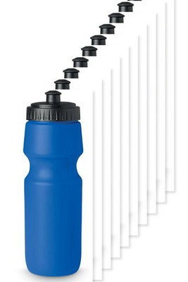 Pack of 100 GiftRetail MO8933 - SPOT SEVEN Eco-Friendly BPA free 700ml Leak-Proof Sport Bottle