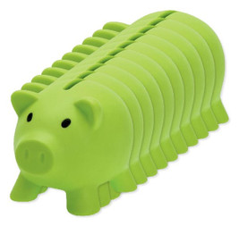 Pack of 100 GiftRetail MO8132 - PVC Piggy Bank with ABS stopper