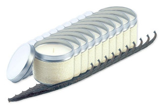 Förpackning med 100 GiftRetail IT2873 - DELICIOUS Doftljus kaffeböna