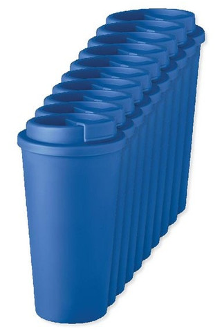 Pack of 100 GiftRetail MO6244 - TUESDAY Eco-Friendly Double Wall Tumbler 450 ml