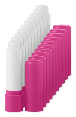 Paketti 10 kpl GiftRetail IT2698 - GLOSS Luonnollinen Huulivoide SPF10 Suoja