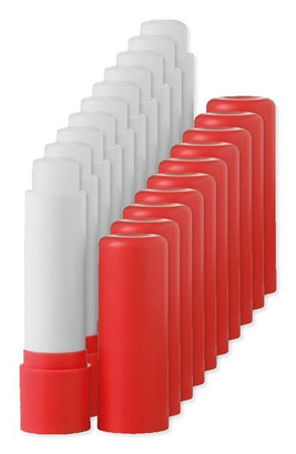 Pack of 100 GiftRetail IT2698 - GLOSS Natural Assorted Colors SPF10 Lip Balm