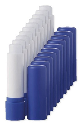 Pack of 100 GiftRetail IT2698 - GLOSS Natural Assorted Colors SPF10 Lip Balm