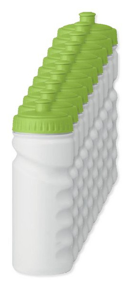 Pack of 10 GiftRetail MO9538 - SPOT EIGHT - Ergonomic BPA-Free 500ml Sports Water Bottle