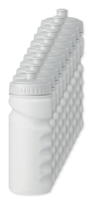 Förpackning med 100 GiftRetail MO9538 - SPOT EIGHT Vattenflaska 500ml