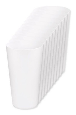 Pack of 100 GiftRetail MO9907 - FESTA LARGE - Eco-friendly and Reusable 500ml - Festival/Party Cup