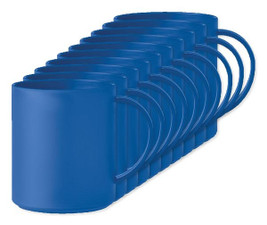 Förpackning med 10 GiftRetail MO6256 - MONDAY Mugg i PP 300ml