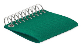 Pack of 10 GiftRetail MO6508 - SUORA RPET Eco-Friendly Rectangular RPET Felt Keyring