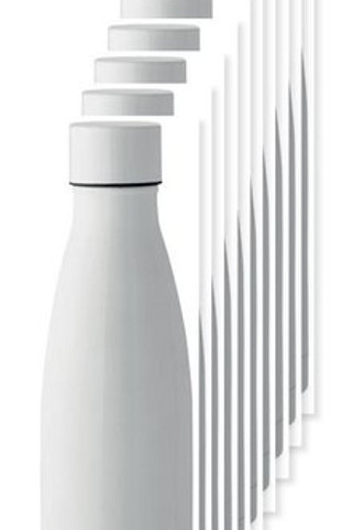 Pack of 10 GiftRetail MO9812 - BELO BOTTLE 500ml Copper Insulated Stainless Steel