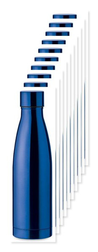 Pack of 10 GiftRetail MO9812 - BELO BOTTLE 500ml Copper Insulated Stainless Steel