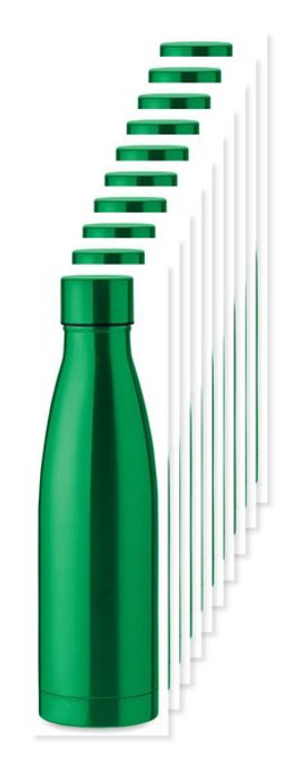 Pack of 100 GiftRetail MO9812 - BELO BOTTLE 500ml Copper Insulated Stainless Steel