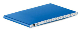 Pack de 100 GiftRetail MO8735 - POWERFLAT Powerbank ultra plat 4000 mAh