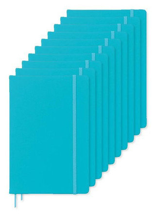 Pack de 10 GiftRetail MO1804 - ARCONOT Carnet A5 96 pages lignées