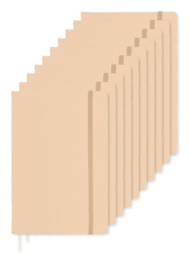 Pack da 100 GiftRetail MO1804 - ARCONOT Quaderno A5 a righe