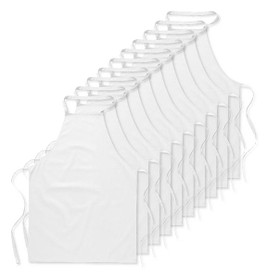 Pack of 10 GiftRetail MO7251 - KITAB Premium Adjustable Cotton Kitchen Multi-purpose Apron
