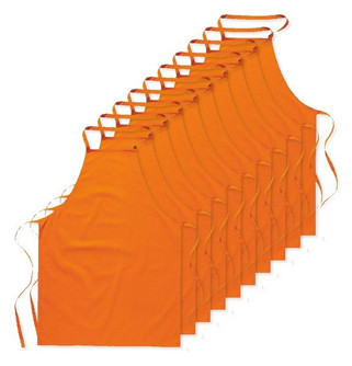 Pack mit 100 GiftRetail MO7251 - KITAB Vielseitige Baumwollschürze für Küche und Garten