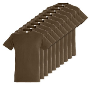 Balení 20 ks SOLS 11380 - Unisex Round Collar T-Shirt Regent