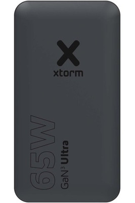 Xtorm 124600 - 65 W:n Fast Travel matklaturi kaapelilla ja adapteripäillä