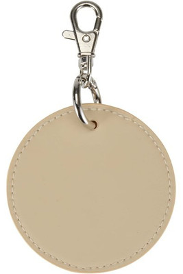 Resi Plus GRS recycled round charm keychain - EgotierPro 130140
