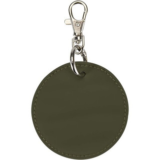 Resi Plus GRS recycled round charm keychain - EgotierPro 130140
