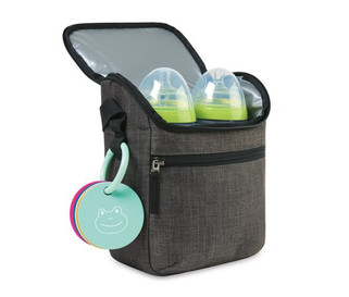 GiftRetail 101475 - Reagan Recycled rPET Baby Bottle Cooler