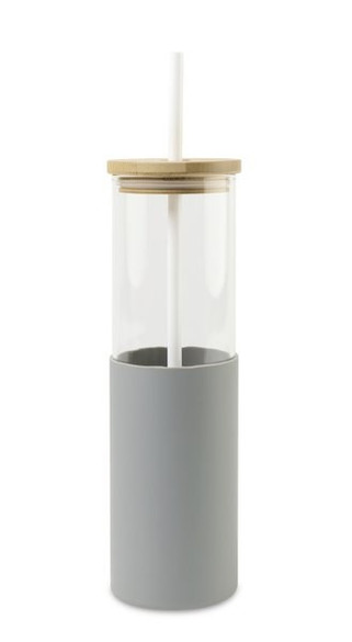 Aviana 101543 - ™ Journey Glass Tumbler with Straw - 20 Oz