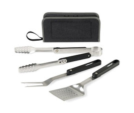Cuisinart Outdoors 101693 - Juego de 4 piezas de herramientas plegables para parrilla