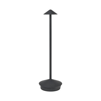 GiftRetail 101764 - Lámpara de mesa LED recargable en forma de pirámide