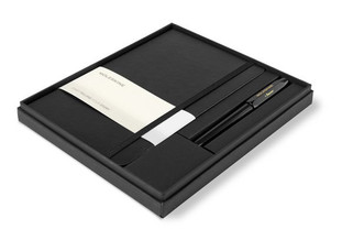 Moleskine 101800 - Large Notebook and Kaweco Pen Gift Set
