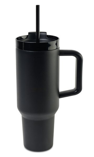 GiftRetail 101943 - Vaso de viaje Adrian con pajita - 40 oz.