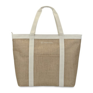 KEEPCOOL 102113 - Nairobi Jute Shopper Cooler