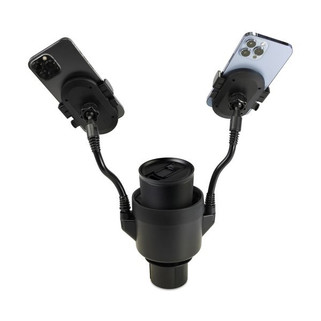 iLive 102129 - ™ Cup Holder with Dual Mobile Phone Mount